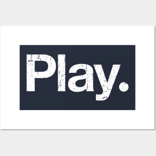 Play. Posters and Art